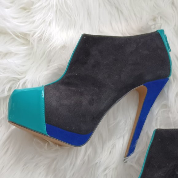 ALDO Color Block Stilettos Booties - Picture 6 of 8